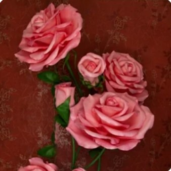 گل فومی غول پیکر؛ گل فومی و پایه‌دار