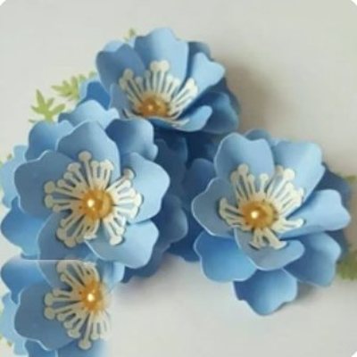 گل کاغذی مقوایی دکوراتیو - گل کاغذی گلکا