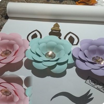 گل تولد کاغذی - گل کاغذی گلکا