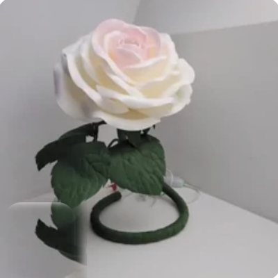 گل فومی رو میزی اباژوری - گل فومی پایه‌دار گلکا