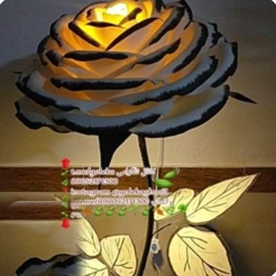 گل فومی بزرگ تک شاخه اباژوری - گل فومی پایه‌دار گلکا