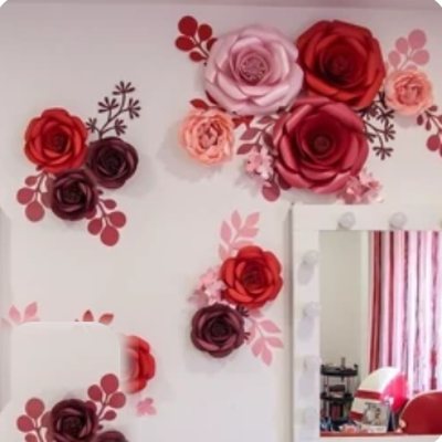 طرح جدید گل کاغذی تزئینی - گل کاغذی گلکا