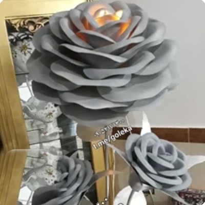 استند گل چراغ دار - گل فومی پایه‌دار گلکا